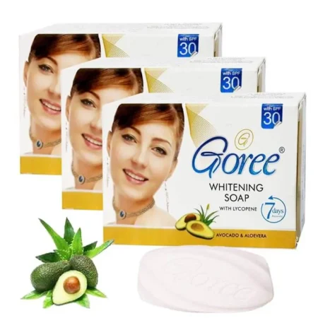 Goree Whitening Soap With Lycopene Pack of 3