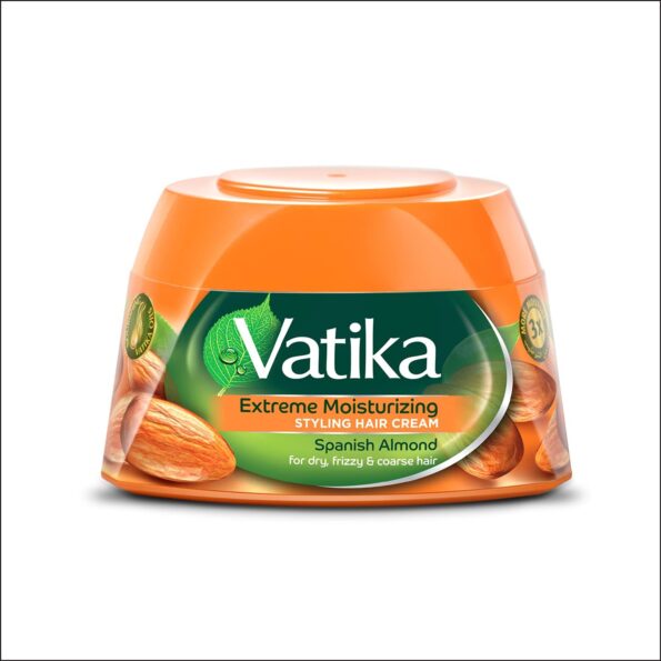 Vatika Extreme Moisturizing Styling Hair Cream Spanish Almond