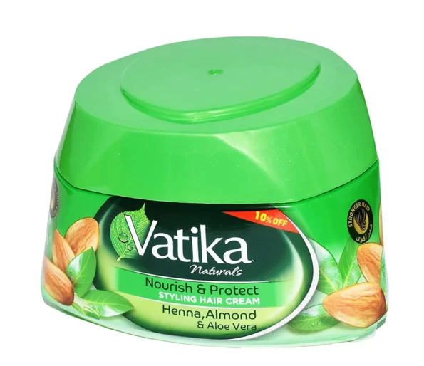 Vatika Nourish & Protect Styling Hair Cream Henna Almond Aloe Vera