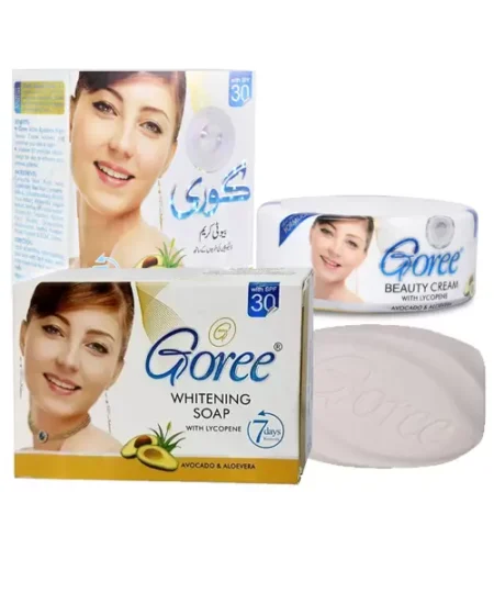 Goree Beauty Cream With Lycopene and Goree Whitening Soap