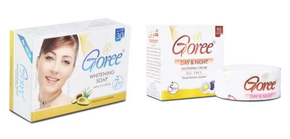 Goree Day and Night Cream And Goree Whitening Soap