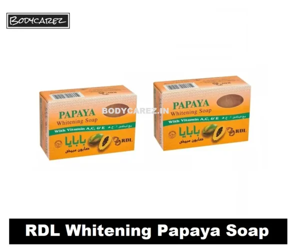 RDL Papaya whitening Soap Pack of 2