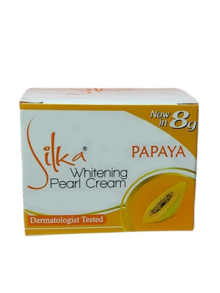 Silka Papaya Whitening Pearl Cream 8gm