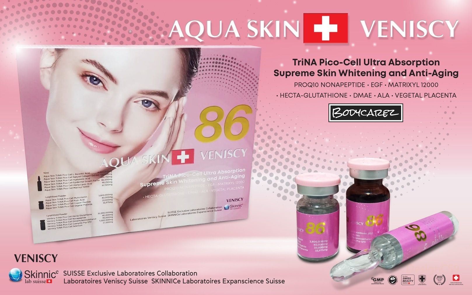 Aqua Skin 86 + Veniscy™ TriNA Pico-Cell Ultra Absorption System