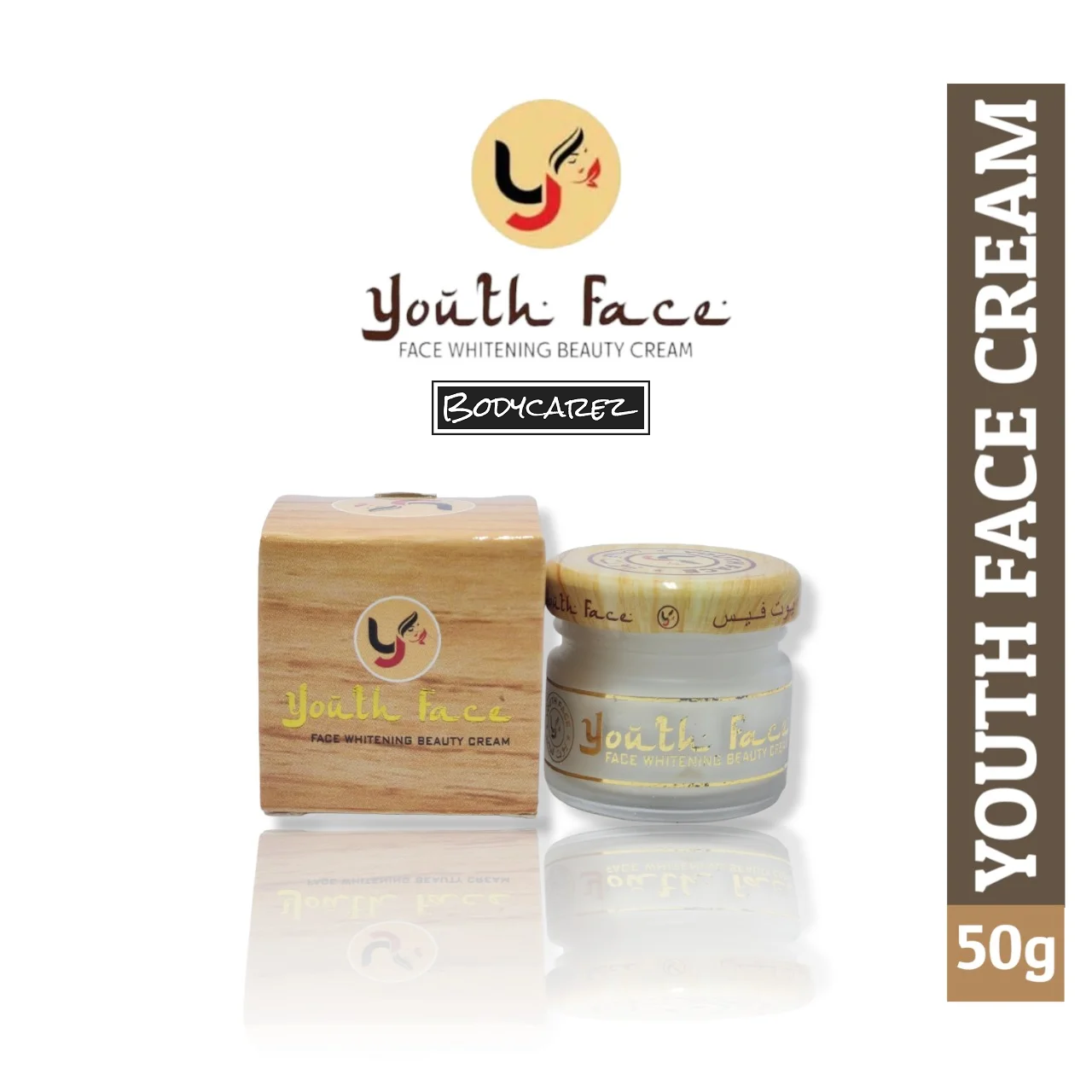 Youth Face Whitening Beauty Cream 50g